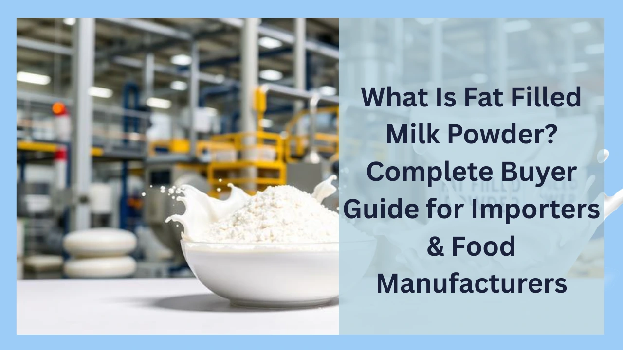 What Is Fat Filled Milk Powder? Complete Buyer Guide for Importers & Food Manufacturers